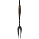 Barebones Cowboy Grill Carving Fork, Stainless Steel, Natural Walnut, CKW-468