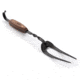 Barebones Cowboy Grill Carving Fork, Stainless Steel, Natural Walnut, CKW-468