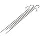 Barebones Cowboy Grill Steel Skewers, Pack of 4, CKW-461