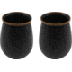 Barebones Enamel Tumbler Set Charcoal