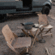 Barebones Ridgeline Wood Folding Table