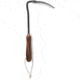 Barebones Square Hand Hoe, Wooden Handle, Heat-Treated Stainless Steel Blade, GDN-054