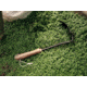 Barebones Square Hand Hoe, Wooden Handle, Heat-Treated Stainless Steel Blade, GDN-054
