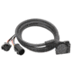 Bargman 7 Way 90 deg Fifth Wheel Adapter Harness w/ 9 Cable Dodge Ford Gm Toyota, 51-97-410