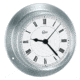 BARIGO Sky Series Quartz Ship's Clock - Brushed Stainless Steel Housing - 3.3" Dial 74560