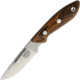 Bark River Adventurer Bocote Fixed Blade Knife, 3.25in, Drop Point, Brown, Bocote Wood Handle BA05141WB