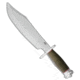 Bark River Bark River Shining Mountain Bowie Fixed Blade Knife Green Micarta 10.5" Satin, Green, A2, adult, BHQ-74560