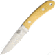 Bark River Blackwater II Antique Ivory Fixed Blade Knife, 4.25in, Standard Edge, Satin, Antique Ivory, Micarta Handle BA07145MAI
