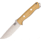 Bark River Bravo 1 Fixed Blade Knife,S35VN Stainless Blade,Antique Ivory Micarta Handle BA07131MAI