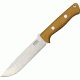 Bark River Bravo 15 Fixed Blade Knife, Steel Blade, Natural Canvas Micarta Handle BA113MNC