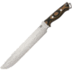 Bark River Bravo III Mil Spec Camo Fixed Blade Knife, 11.5in, CPM-3V Steel, Drop Point, Brushed, Camo, G10 Handle BA07321GMSC