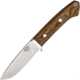 Bark River Classic Drop Point Hunter Fixed Blade Knife, 3.75in, Standard Edge, Bocote Wood Handle BA155WB
