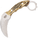 Bark River Ghost II Antique Stag Bone Knife BA12113BAS
