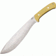 Bark River Grasso Bolo III, Steel Blade, Antique ivory Micarta Handle BA325MAI