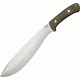 Bark River Grasso Bolo III, Steel Blade, Green Canvas Micarta Handle BA325MGC