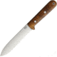 Bark River Kephart 4V Fixed Blade Knife, 10in Overall, 5.5in Satin Cpm-4V Tool Steel Spear Point Blade, Curly Maple Handle, Brown Leather Belt Sheath, 08-125WCM