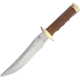 Bark River MacV SOG Recondo CPM154 Fixed Blade Knife, 12.13in Overall, 7in Satin Cpm-154 SS Blade, Natural Canvas Micarta Handle, Brass Guard And Pommel, Black Leather Belt Sheath, 10-156MNC