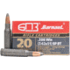 BarnauL .308 Winchester 168 grain Soft Point Boat-Tail Steel Cased Centerfire Rifle Ammo, 500 Rounds, BRN308WINSPBT168