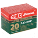 BarnauL 7.62x39mm 123 grain Hollow Point Steel Cased Centerfire Rifle Ammo, 20 Rounds, BRN762x39HP123