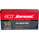 BarnauL Steel .40 S&amp;W 165 Grain Full Metal Jacket Steel Cased Pistol Ammo, 50 Rounds, BRN 40SW FMJ165