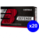 Barnes Defense Buckshot 12 Gauge 00 Buck 15 Pellets 3in Shotgun Buckshot Ammo, 100 Rounds