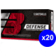 Barnes Defense Buckshot 12 Gauge 4 Buck 21 Pellets 2.75in Shotgun Ammo, 100 Rounds