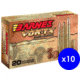 Barnes Vor-Tx Safari .416 Rigby 400 Grain TSX Flat Base Hollow Point Centerfire Rifle Ammo, 200 Rounds