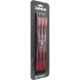 Barnett Demun C10 Hyperbolts Crossbow Bolts, 10 in, 3 Pk, Red, BAR50047
