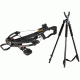 Barnett Crossbows Recruit Compound, Crossbow Black Red Dot Scope, 78610 W/ Vanguard Quest Tripod
