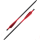 Barnett Demun Hyperbolts 3-Fletch - Pack of 12, Black, BAR50038