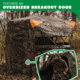 Barronett Blinds Grandview, See-Through Hunting Blind, View-Through Fabric, Silent Shooting Windows, Bloodtrail Backwoods, 82in x 105iin x 103in, Bloodtrail Backwoods, 4-Person, GV450BW