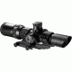 Barska 1-4x28, 30mm tube, IR glass, mil dot reticle Rifle Scope Black AC11872