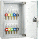 Barska 10 Position Key Cabinet w/Glass Door,Gray CB12986