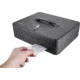 Barska 12 inch Standard Fold Out Cash Box with Key Lock, Black, Small CB13052