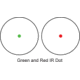 Barska 1x30mm Red/Green Dot, Short, Length 4in. 113839