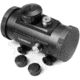 Barska 1x42mm Illuminated 5MOA Red Dot Scope, Black, Weaver Base - AC10330