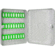 Barska 27 Key Lock Box, Green Tags, Gray, Small, CB13756