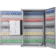 Barska 300 Position Key Cabinet with Key Lock, Grey, Medium CB13238