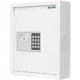 Barska 40 Capacity Fixed Position Key Cabinet Digital Keypad Wall Safe, White, Small, AX13964