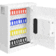 Barska 40 Capacity Fixed Position Key Cabinet Digital Keypad Wall Safe, White, Small, AX13964