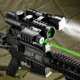 Barska 4x30 IR Electro Sight with Green Laser &amp; LED Flashlight Combo Pack, GLX Green Laser, 210 Lumen, Light DA12190