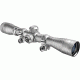 Barska 4x32 Plinker-22 Rifle Scope w/ 3/8in Rings, Silver, Clam Pack - AC1004
