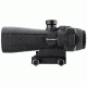 Barska 5x40mm ARX-Pro Prism Rifle Scope, 1/4 MOA, Rubber Armored, Black AC12696