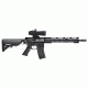 Barska 5x40mm ARX-Pro Prism Rifle Scope, 1/4 MOA, Rubber Armored, Black AC12696