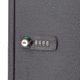 Barska 64 Position Key Cabinet with Combo Lock, Black, Small, CB13264