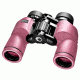 Barska 8x30 Crossover Porro BaK-4 Prism Waterproof Binoculars, Pink AB11522