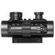 Barska 1x30 Electro Sight Rifle Scope w/ Flashlight, Red Laser Sight