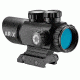 EDEMO Barska AR-X 1x35mm Multi Reticle Red/Green Dot Scope, Black Matte, AC12176, EDEMO2