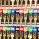 Barska Assorted Key Tags For Key Cabinets, 100 Pack, Multi, Small, AF13680