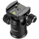 Barska Ball Joint Tripod Head, 90 Degree Tilt, Connects to 3/8 - 16 Thread Tripod Screw, Black, Outer Size 2.5 x AF12544